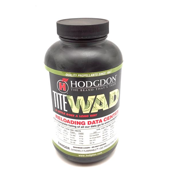 Hodgdon Titewad 14 Oz Powder.  New