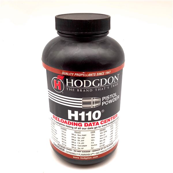 Hodgdon H110 1 Lb Powder, New