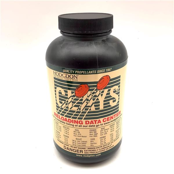Hodgdon Clays 14 Oz Powder, New