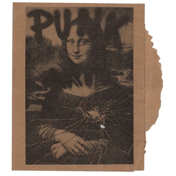 Punk Art 'Paper Bag' 1978 Exhibition Invitation