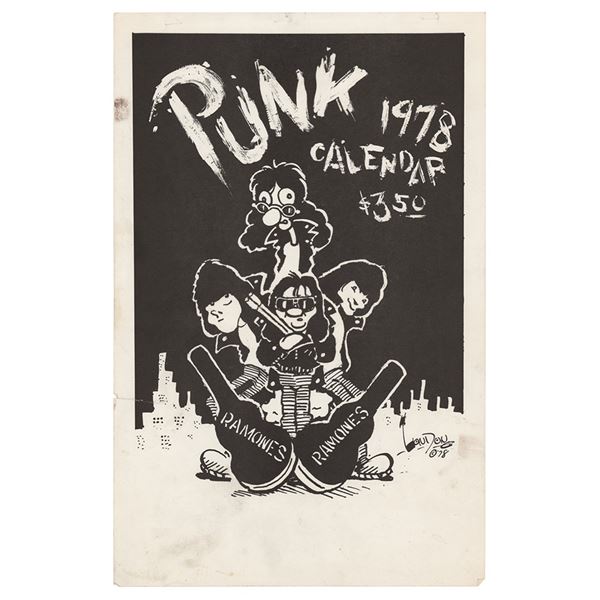 Punk Magazine 1978 Calendar