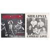 Image 1 : Shrapnel (2) 45 RPM Single Records