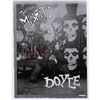 Image 3 : Misfits Stage-Used 'Fiend Skull' Speaker Cloth Signed by Doyle