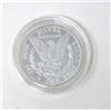 Image 2 : 1 Oz .999 Fine Silver Morgan Head/Eagle Round