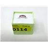 Image 2 : Sterling Silver Ruby & Diamond Ring