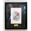 Image 1 : Richard Shorty Framed Print - Salmon Eagle