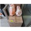 Image 1 : 2 Cases 6 New Salt Lamps - No cords or bulbs