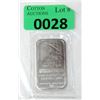 Image 1 : 1 Oz. .999 Fine Silver Pan American Corp. Bar