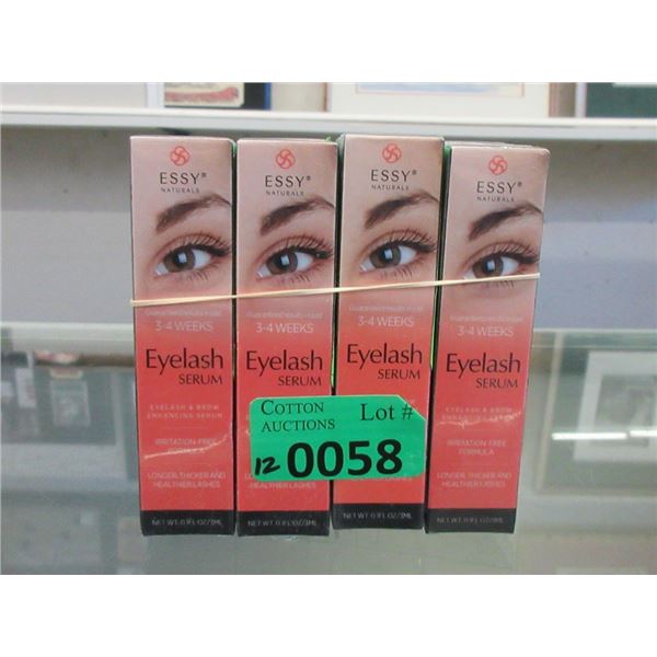 12 New ESSY Eyelash Serum - 1 Oz. / 3ml each