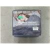 Image 1 : New 15 lb Grey Weighted Blanket - 122 x 183 cm