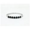 Image 1 : Sterling Silver Multi Sapphire Ring