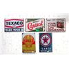 Image 1 : 5 New Tin Signs - Vintage Oil Company Images