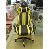 Image 1 : Black and Yellow Gaming Chair