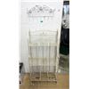 Image 1 : Collapsible Metal Shelf & Wall Coat Hook