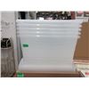 Image 1 : Case of 5 New 50 L Clear Storage Totes w/ Lids
