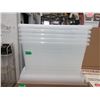 Image 1 : Case of 5 New 50 L Clear Storage Totes w/ Lids