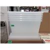 Image 1 : Case of 5 New 50 L Clear Storage Totes w/ Lids