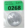 Image 1 : 1 Oz. 2021 Canada .9999 Silver Maple Leaf Coin