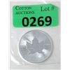 Image 1 : 1 Oz. 2021 Canada .9999 Silver Maple Leaf Coin