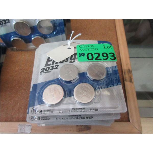 10 Packs of 4 Energizer 2032 Lithium Batteries