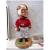 Image 1 : 17" Animated 49ers Statue - Battery Operated