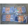 Image 1 : 4 New Stroller Organizer Bags - Blue Stripe