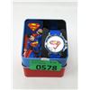 Image 2 : New Analog Superman Watch in Gift Tin