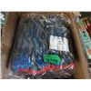Image 1 : 4 Bags of 10 New Latex Palm Work Gloves - Medium