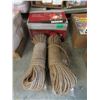 Image 1 : Chain Saw Sharper & Four Bundles of Hemp Rope