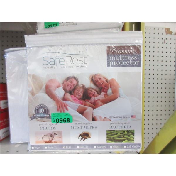 3 New Full Size Mattress Protectors