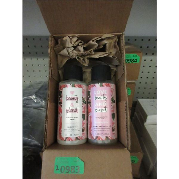 2 Beauty & Planet Shampoo & Conditioner Sets