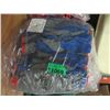 Image 1 : 4 Bags of 10 New Latex Palm Work Gloves - Medium