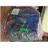 Image 1 : 4 Bags of 10 New Latex Palm Work Gloves - Medium