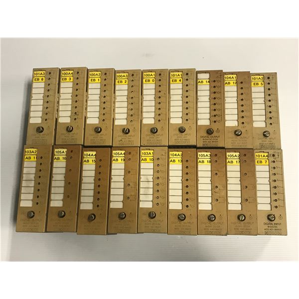 LOT OF SIEMENS MISC. I/O MODULE *PART #'S PICTURED*