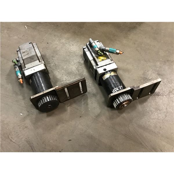 (2) Siemens 1FK7060-5AF71-1SB0 Servo Motor w/ Gear Head