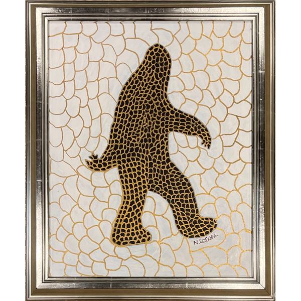 David Nielsen, Original Acrylic on Canvas, "Bigfoot"