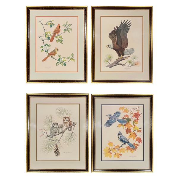 Albert Earl Gilbert,  lot of 4 Signed Prints