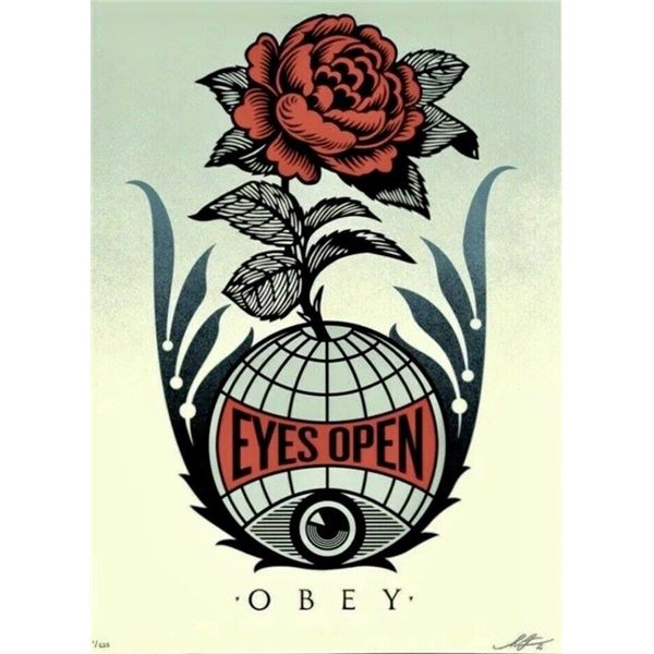 Shepard Fairey (OBEY) Signed Numbered Serigraph