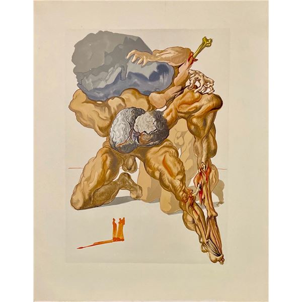 Salvador Dali, Original woodblock engraving