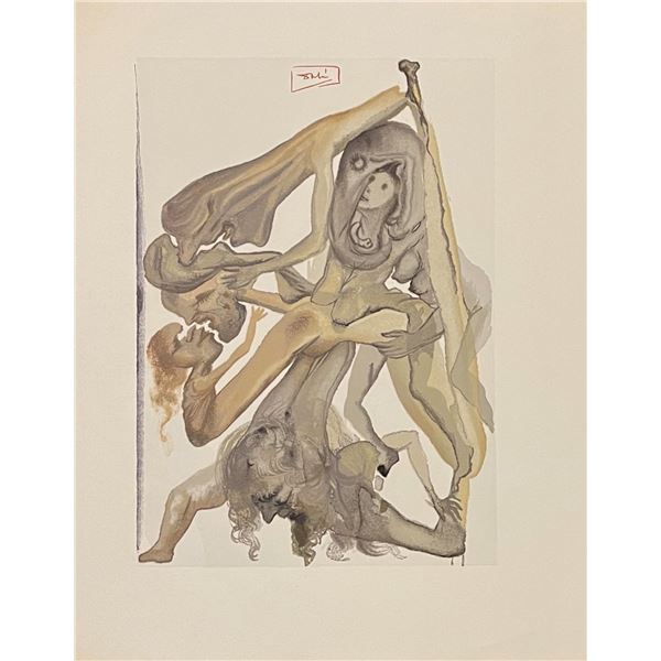 Salvador Dali, Original woodblock engraving