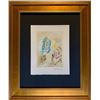 Image 1 : Salvador Dali, Hand signed original color woodblock