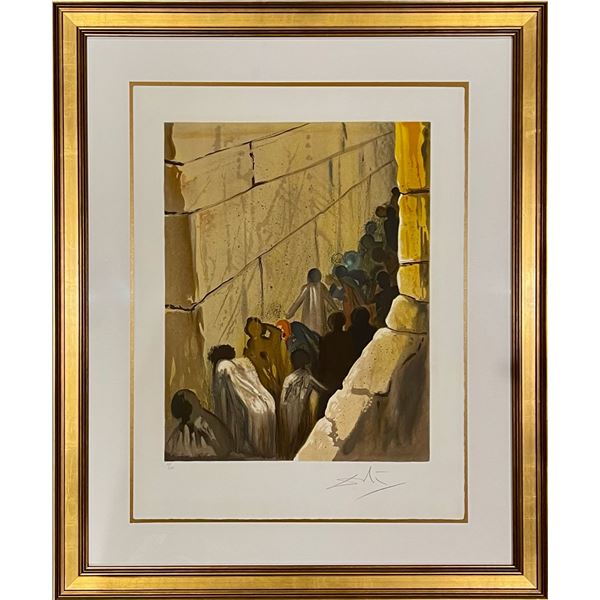 Salvador Dali, Aliyah,  "The Wailing Wall"