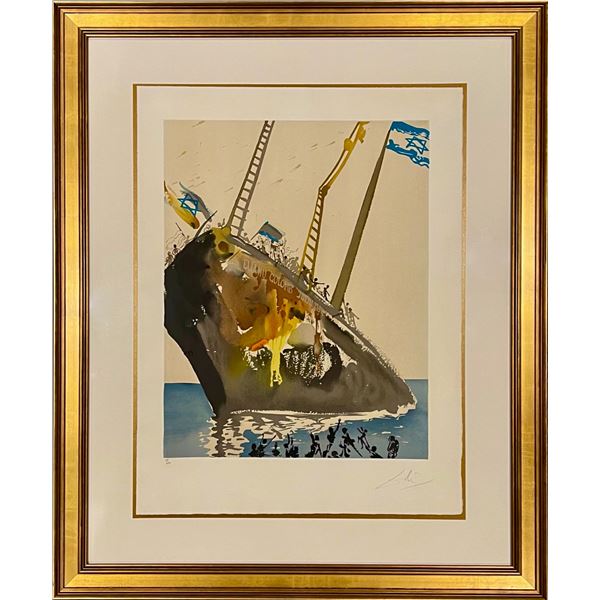 Salvador Dali, Aliyah, "On the Shores of Freedom"