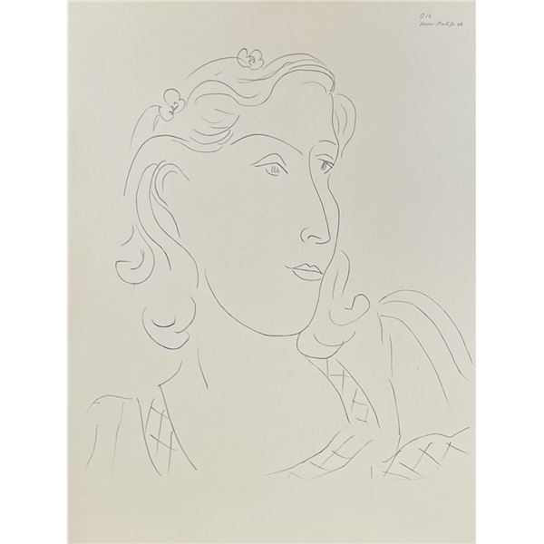 Henri Matisse, Lithograph, Dessins D2, 1942