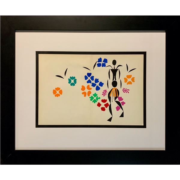 Henri Matisse, Original lithograph, 1958