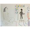 Image 1 : Pablo Picasso Original Color Lithograph "Revue Verve"