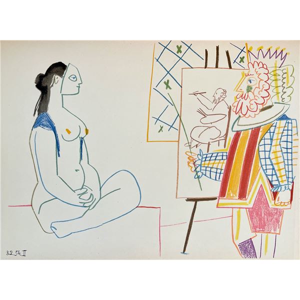 Pablo Picasso, Original Lithograph, "Revue Verve"