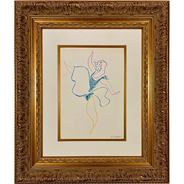 Picasso lithograph, Original lithograph, "Le Ballet"