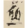 Image 1 : Robert Motherwell, original lithograph, "Tres Poems"
