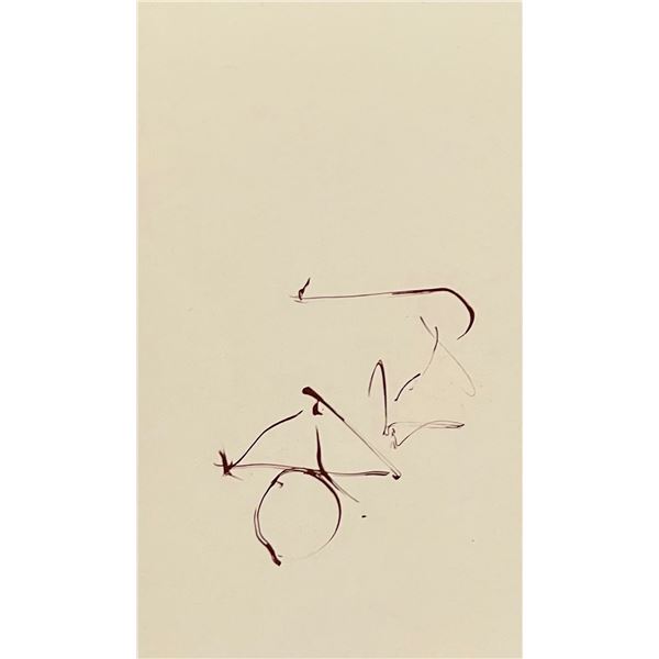 Robert Motherwell, original lithograph, "Tres Poems"